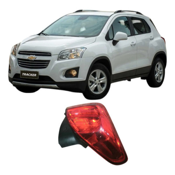 Lanterna Traseira Esquerda Gm Tracker 2015 95207517 Original Esquerdo/motorista Vermelho