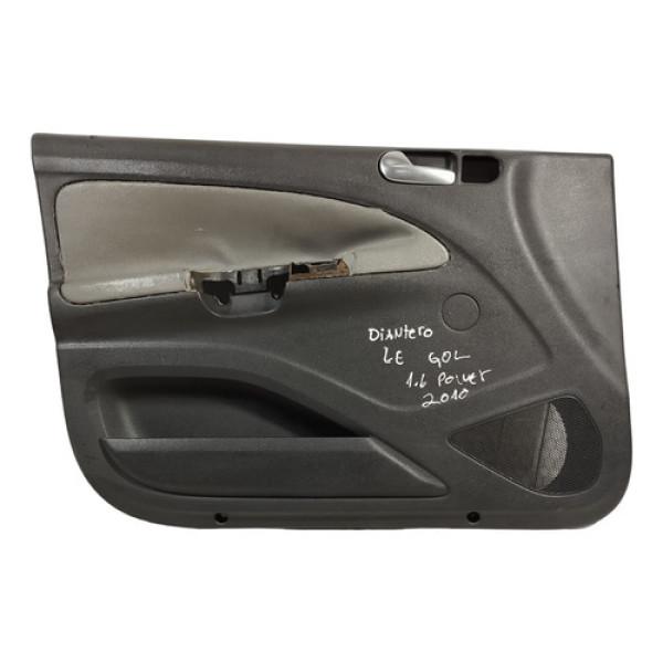 Forro Porta Dianteiro Esquerdo 4p G5 Vw Gol Voyage 2008/2019 - Preto