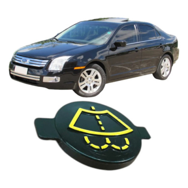 Tampa Reservatório Limpador Ford Fusion 2006 Original  Preto