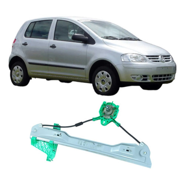 Maquina Porta Traseira Direita Fox1.6 2007 4p Original 