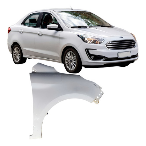 Para-lama Dianteiro Direito Branco Ford Ka 1.0 2018 1