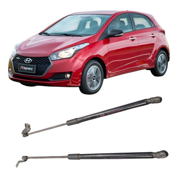  Par Amortecedor Porta Malas Hyundai Hb20 1.0 3c 2018-2021