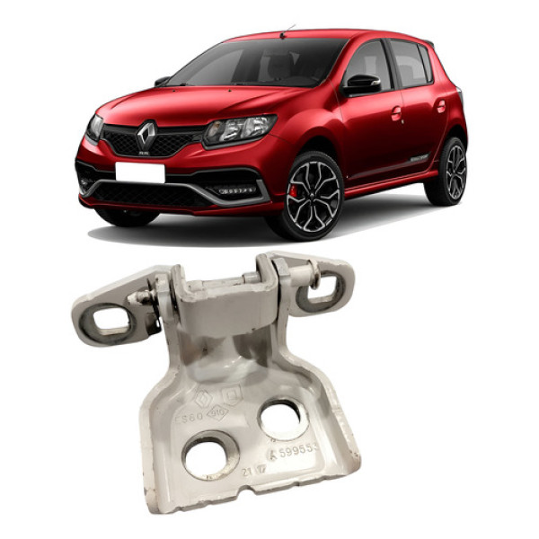 Dobradiça Dianteiro Esquerdo Renault Sandero 2018-2021  .