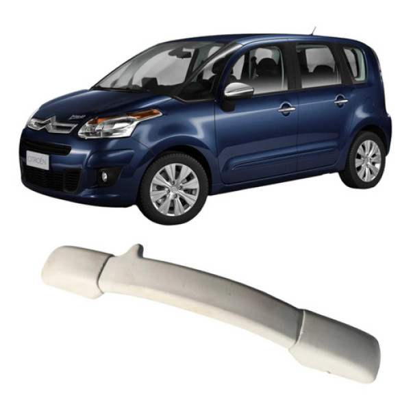 Alça De Teto Citroen C3 1.5 2014 9650189677 Branco