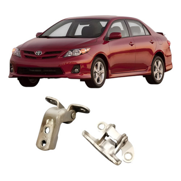 Par Dobradiça Traseiro Direito Toyota Corolla Gli 2011-2012