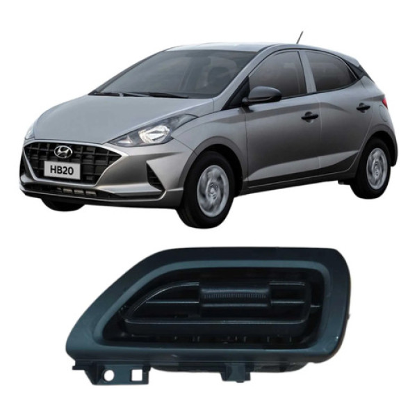 Difusor Ar Esquerdo Hyundai Hb20 2020 97490r1000