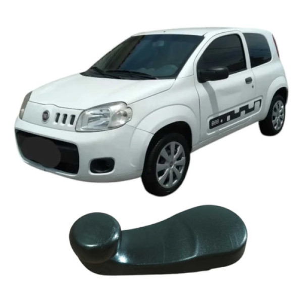 Manivela Maquina Vidro Fiat Uno Vivace 2014 1.0 Original  Preto