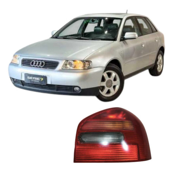 Lanterna Traseira Direita Audi A3 2000 Original 8l0945096 Direito/passageiro Vermelho