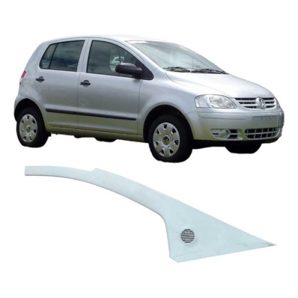 Acabamento Coluna Esquerda Fox 2007 5z4867233le Branco