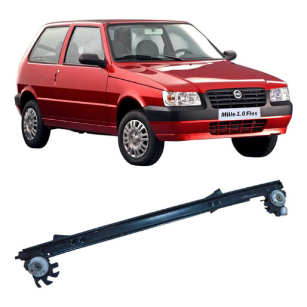 Maquina Vidro Dianteira Direita Fiat Uno Mille 2006 1.0 2p