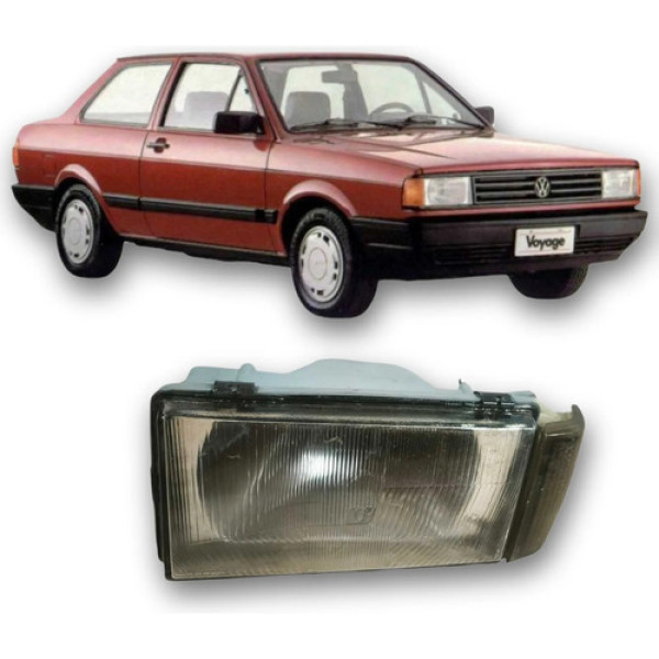 Farol Esquerdo Volkswagen Voyage Cl 1989 1.6 Original Esquerdo/motorista