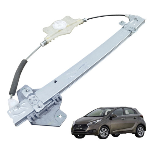 Máquina Vidro Hb20 2012-2019 Dianteira Direita
