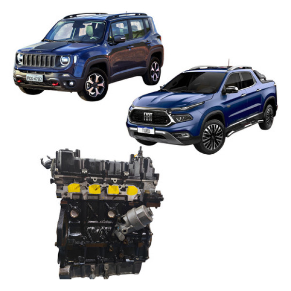 Motor Parcial Jeep Renegade Toro 1.8 139cv Flex 2017-2021