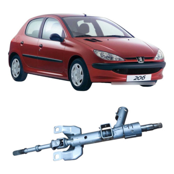 Coluna Direçao Peugeot 206 207 2008 Sensat 1.4 Original