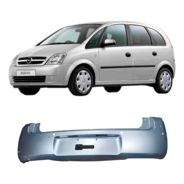 Parachoque Traseiro Chevrolet Meriva 1.4 2012 93297034