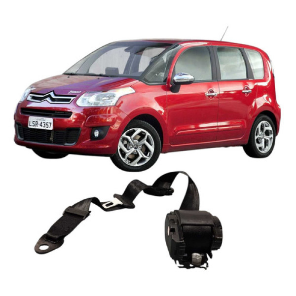 Cinto Segurança Traseiro Esquerdo C3 Picasso 2014 9670017677
