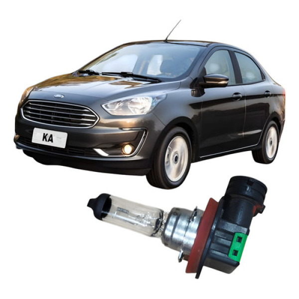 Lâmpada H11 Farol Milha Ford Ka 2018