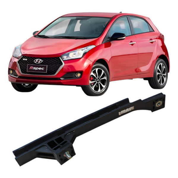 Guia Vidro Traseiro Direito Hyundai Hb20 835451s200 Preto Preto