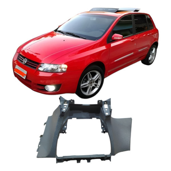 Moldura Acabamento Painel Fiat Stilo 2009  735300225 - Cinza Cinza