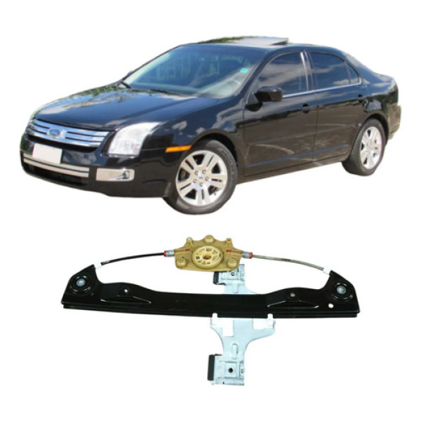  Maquina Traseira Vidro Esquerdo Fusion 2006 4p 0000095e06