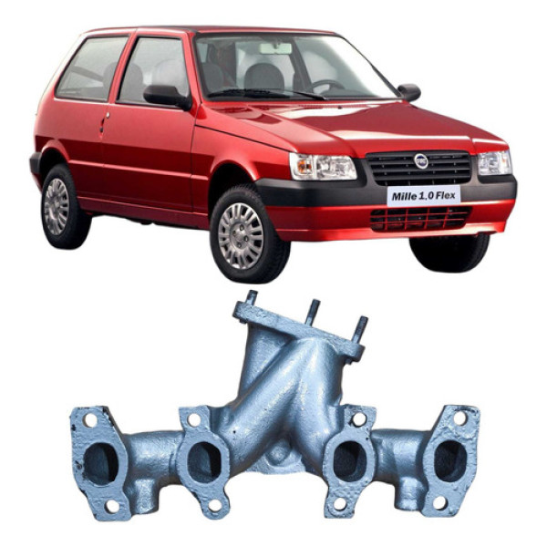 Coletor De Escapamento Fiat Uno Mille 2006