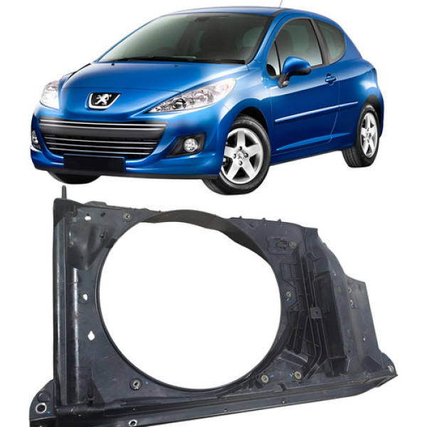Suporte Painel Radiador Peugeot 207 Original 2008 2014