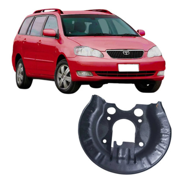 Defletor Eixo Traseiro Direito Corolla Fielder 2005 2006