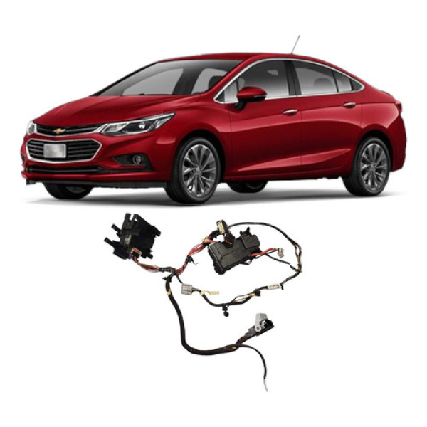 Chicote Termina Positivo Suporte Módulo Controle Cruze 18-21