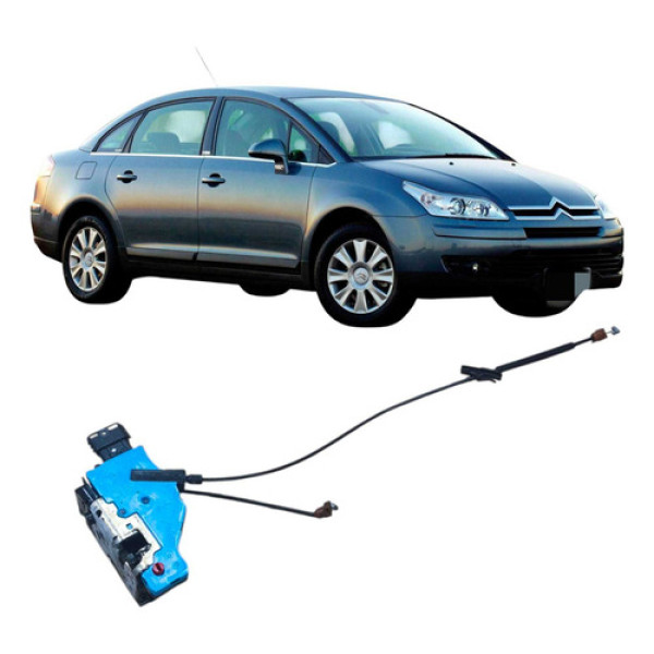 Fechadura Traseira Esquerda Citroën C4 2009 24099158