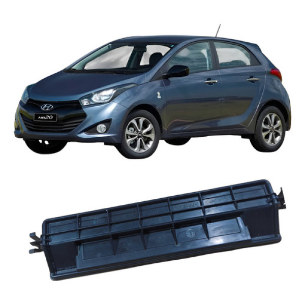Suporte Trava Radiador Ar Quente Hyundai Hb20 1.0 3c 2017 83 Preto