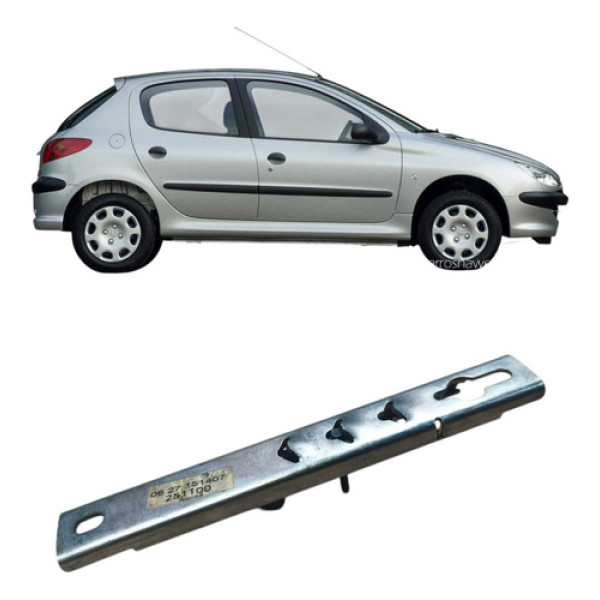 Trilho Regulagen Cinto Peugeot 206  207 2008 Sensation1.4 Prateado