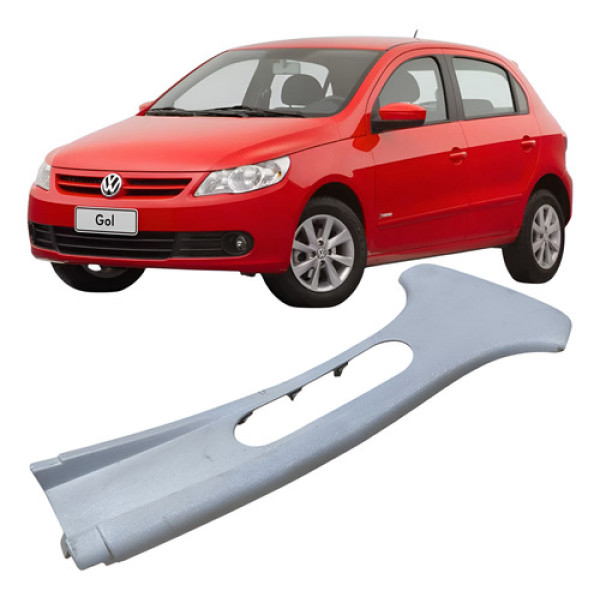 Moldura Coluna Central Direita Gol G5 2010 1.6 5u452351 Branco