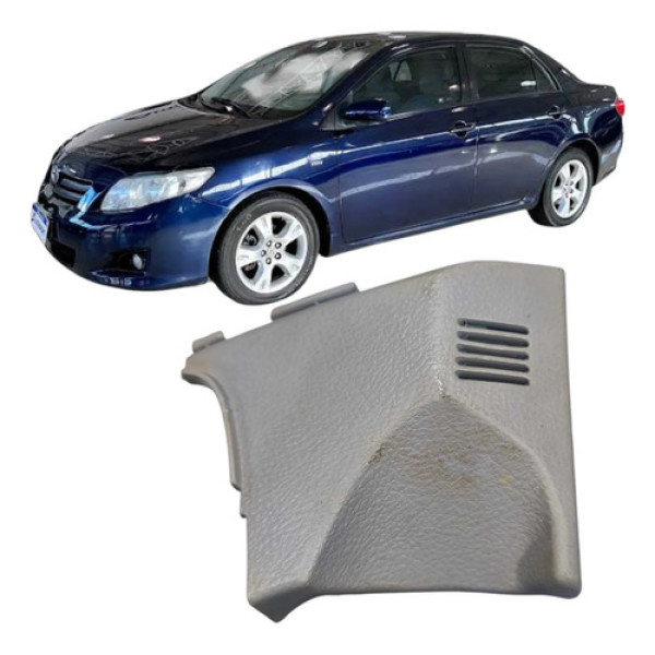 Moldura Acabamento Direito Painel Toyota Corolla 2010-2014  Cinza Listras