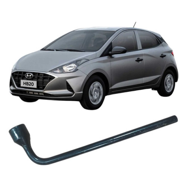 Chave Roda 21 Hyundai Hb20 1.0 3c 2020 Original