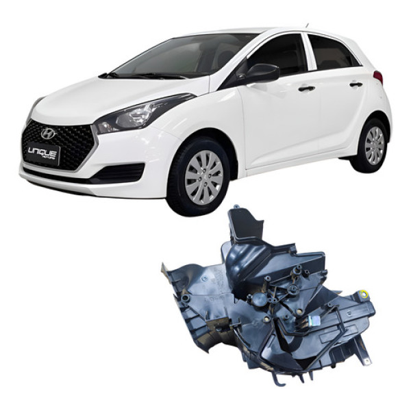 Caixa Evaporadora Lateral Direita Hyundai Hb20 1.0 3c 2017  Branco