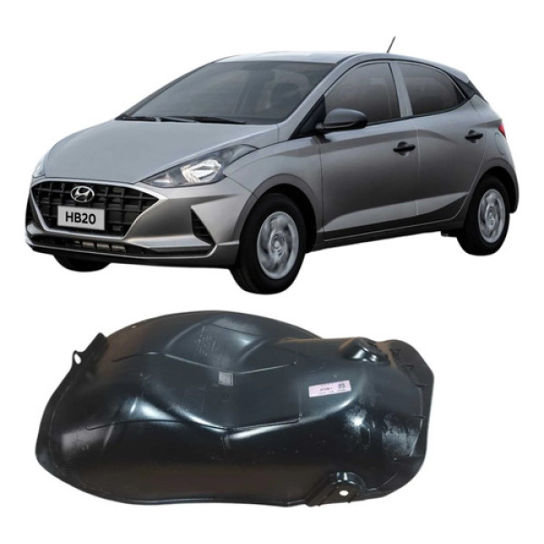 Para-barro Traseiro Esquerdo Hyundai Hb20 2020 86821r1000