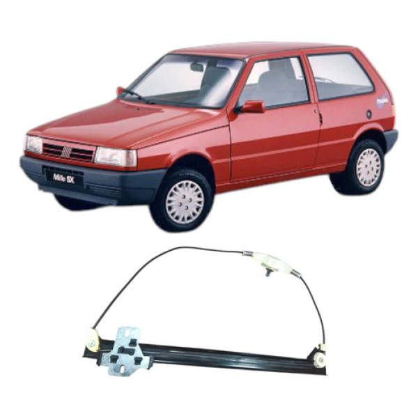 Maquina Vidro Direita Fiat Uno Mille 2p 1.0 Original