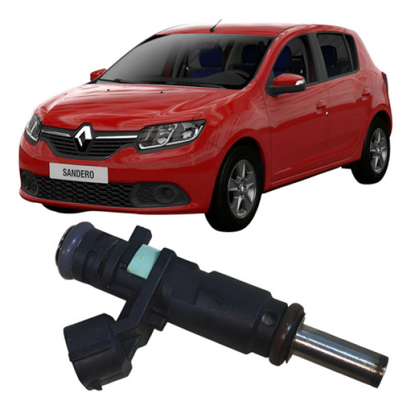 Bico Injetor Renault Sandero 1.0 3c Flex 2017 166003188r 127/220v