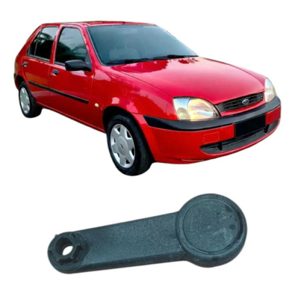 Manivela Maquina Vidro Ford Fiesta 2000 1.0 4p Original Preto