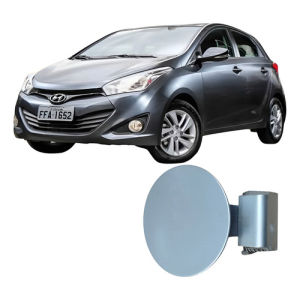 Portinhola Tanque Combustível Hyundai Hb20 2013 695101s200 - Prata - 2013
