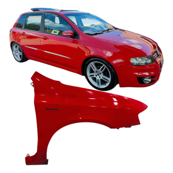 Paralama Dianteiro Direito Vermelho Fiat Stilo Dualogic 2009