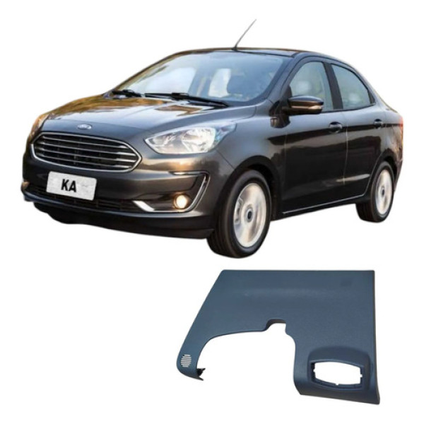 Acabamento Chave Farol Ford Ka 2018 1.0 3c Original