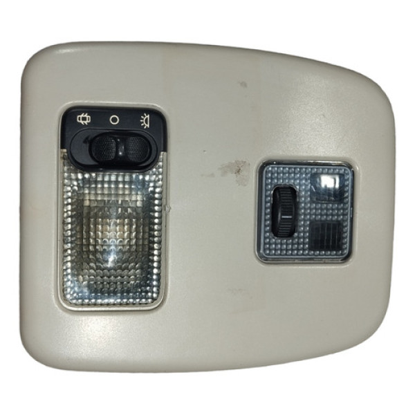 Moldura Luz Cortesia Teto Dianteira Citroen Xsara 2001 E967 Cinza