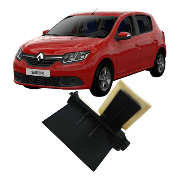 Palheta Caixa Evaporadora Ar Renault Sandero 1.0 3c 2017  Preto