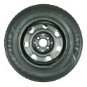 Pneu Roda Aro 13 4 Furos Chevrolet Celta 2004 1.0 Original Preto