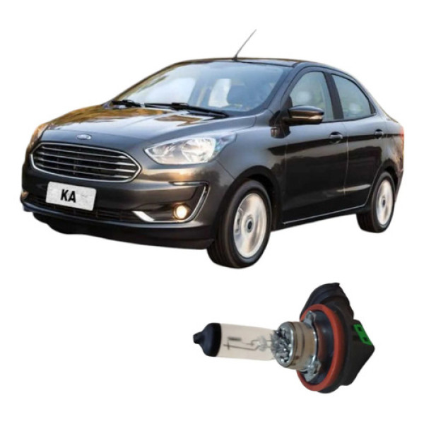Lampada Farol De Milha Neblina Auxiliar H11 Ford Ka 1.0 2018