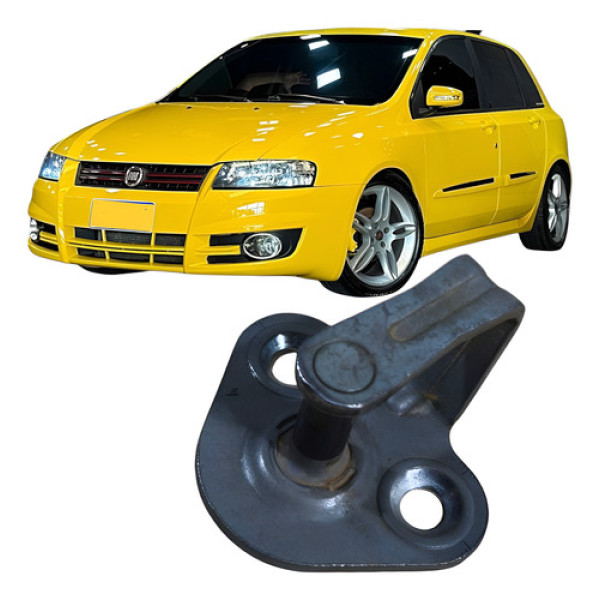 Batente Porta Traseiro Direito Fiat Stilo 2009 46762536 Vermelho