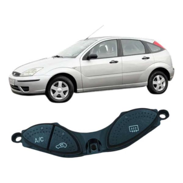 Interruptor Controle Ar Ford Focus 1.6 2007  Ys4t19a945ba Preto