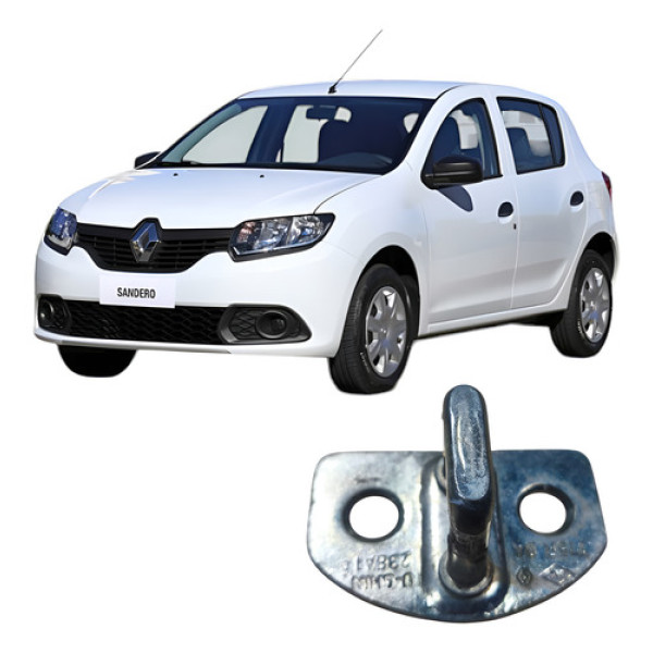 Batente Trava Porta Renault Sandero 2017 .