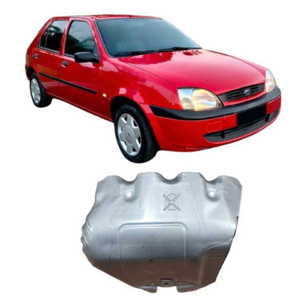 Capa Defletor Escape Ford Fiesta 2000 Original Xs6e9n454cd Prateado